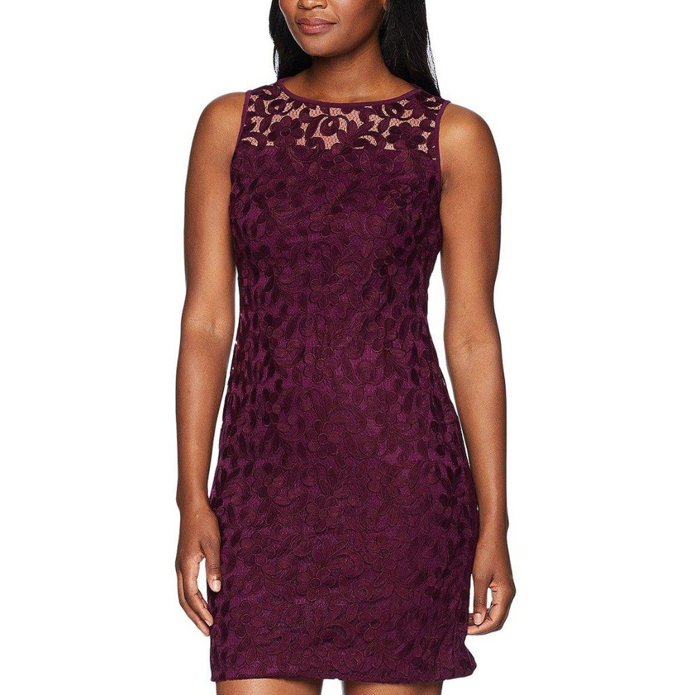 Ralph Lauren Qomen's Petite Lace Short Cocktail Dress NWT